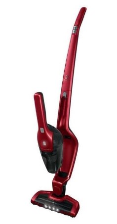 Electrolux Ergorapido Stick, Lightweight Cordless Vacuum with LED Nozzle Lights and Turbo Power Battery, for Removing Pet Hair from Carpets and Hard Floors, in, Chili Red