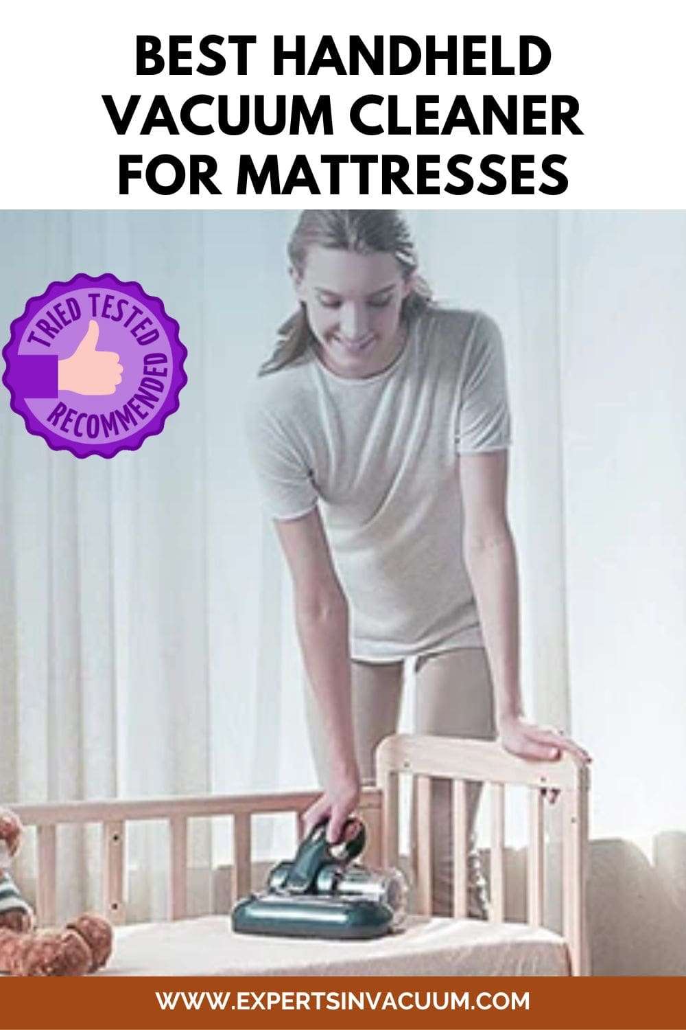 Best Handheld Vacuum Cleaner for Mattresses [Review & Buying Guide