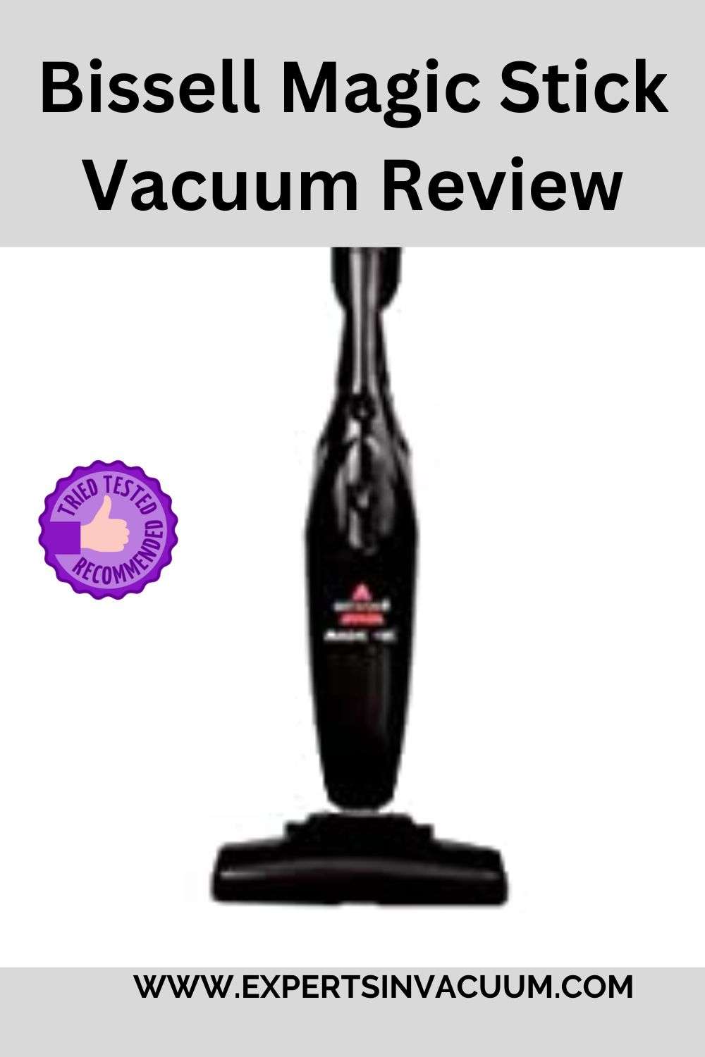 Bissell Magic Stick Vacuum Review Bissell 2033 Experts in Vacuum