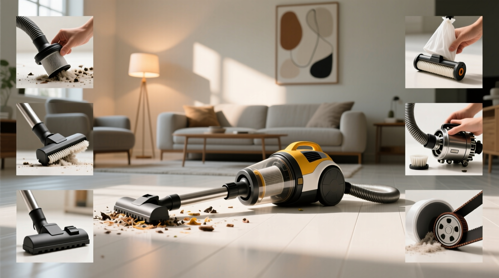 How to Fix a Vacuum Cleaner with No Suction
