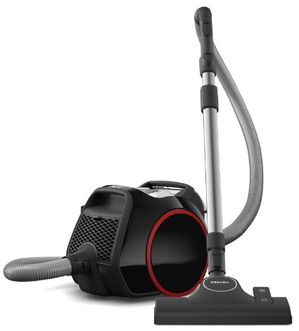 5 Best Miele Vacuums for Powerful, Quiet Cleaning 4 Miele Boost CX1 - Bagless Canister Vacuum Cleaner, Lightweight, Compact and Corded with Vortex Technology and Hygiene AirClean Filter, in Black/Red
