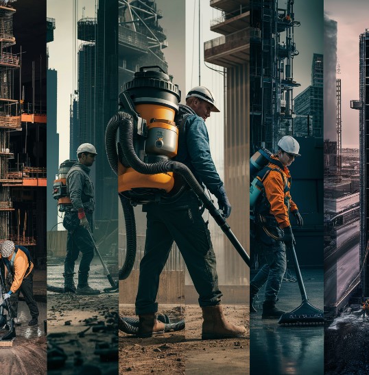 Backpack Vacuum Cleaners for Construction: Wet Debris & Spills