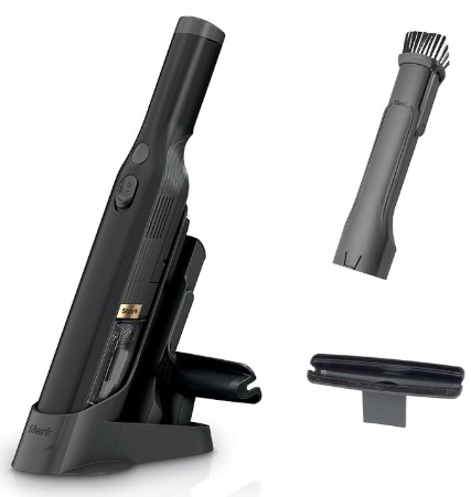 5 Best Vacuum Cleaners for Cleaning Couches 3 Shark WANDVAC Cordless Hand Vac, Lightweight, Versatile and Portable at 1.4 lbs., Powerful Suction for Pet Hair, Charging Dock, One-Touch Empty for Car & Home, Duster Crevice Tool, Black, WV201BK
