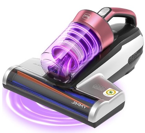 5 Best Vacuum Cleaners for Cleaning Couches 6 Jimmy Mattress Vacuum Cleaner, Bed Vacuum Cleaner with UV-C Light & Ultrasonic, 15Kpa Suction 500W Powerful Handheld Vacuums for Dust & Pet Hair with HEPA (BX5 Pro, Corded)