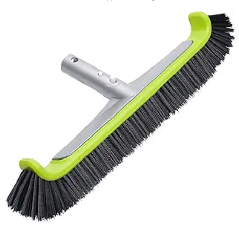 Sepetrel Pool Brush Head for Cleaning Pool Walls,Heavy Duty Inground/above Ground Swimming Pool Scrub Brushes with Premium Strong Bristle & Reinforced Aluminium Back