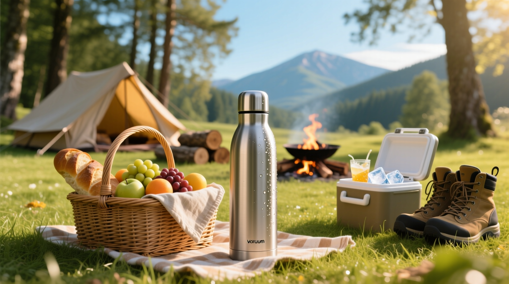 5 Summer Vacuum Flask Trends for Picnics & Camping