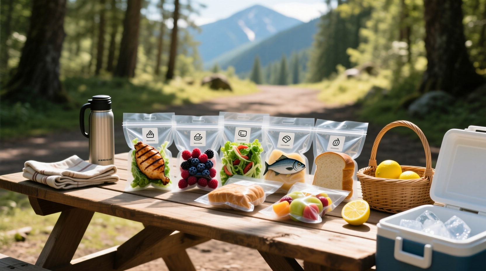 6 Tips for Vacuum Sealing Food for Summer Picnics & Camping