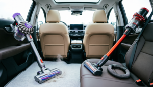 HOME 7 Dyson V15 Detect vs. Shark Wandvac: The Ultimate Car Interior Showdown