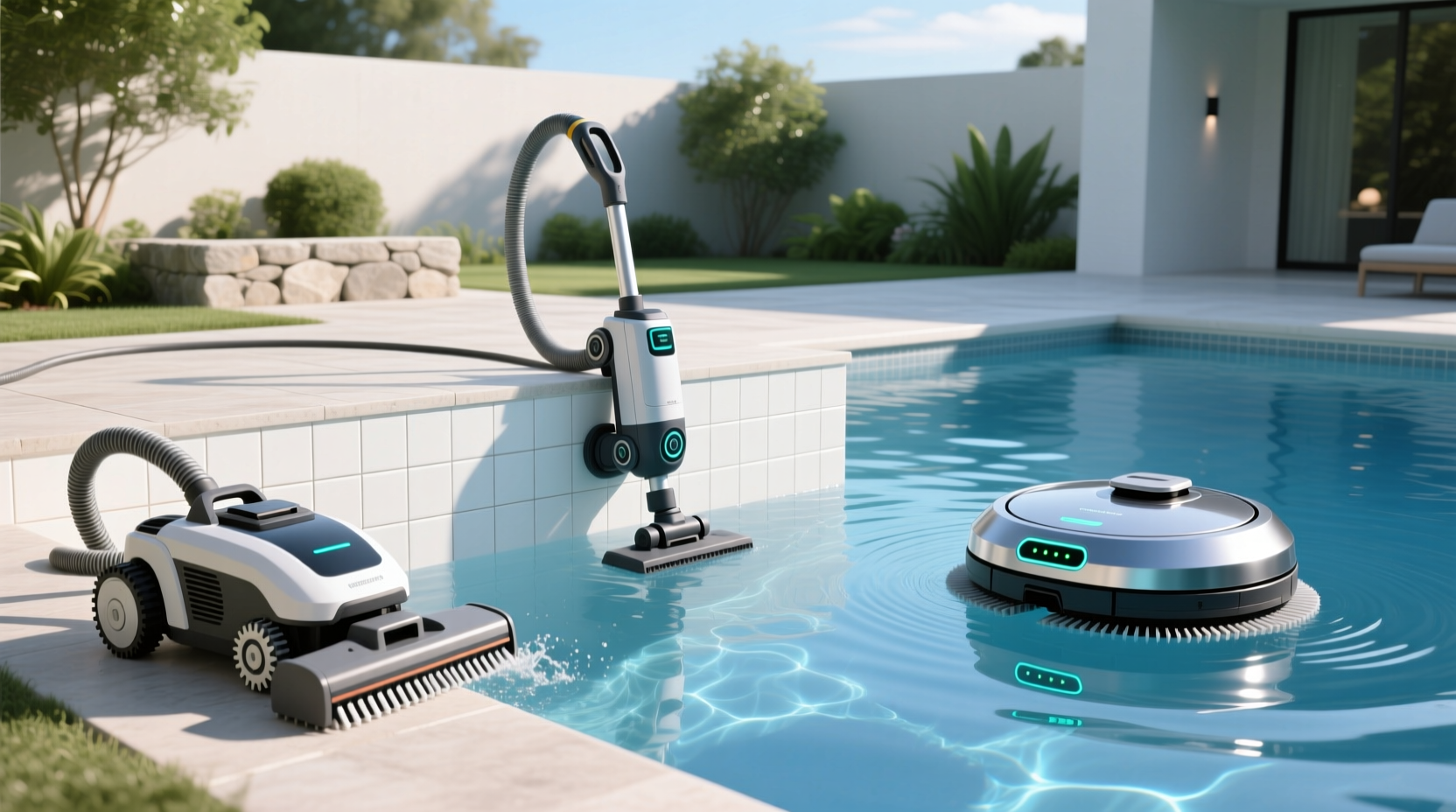 In-Ground vs Above-Ground vs Robotic Pool Vacuums