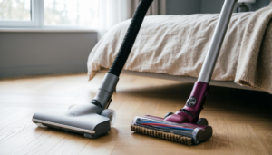 HOME 1 JIGOO T600 Bed Vacuum Cleaner vs. Dyson V12 Detect Slim