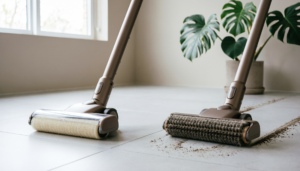 HOME 4 Soft Roller vs. Standard Brushroll: Why Your Vacuum is Snowplowing Dust