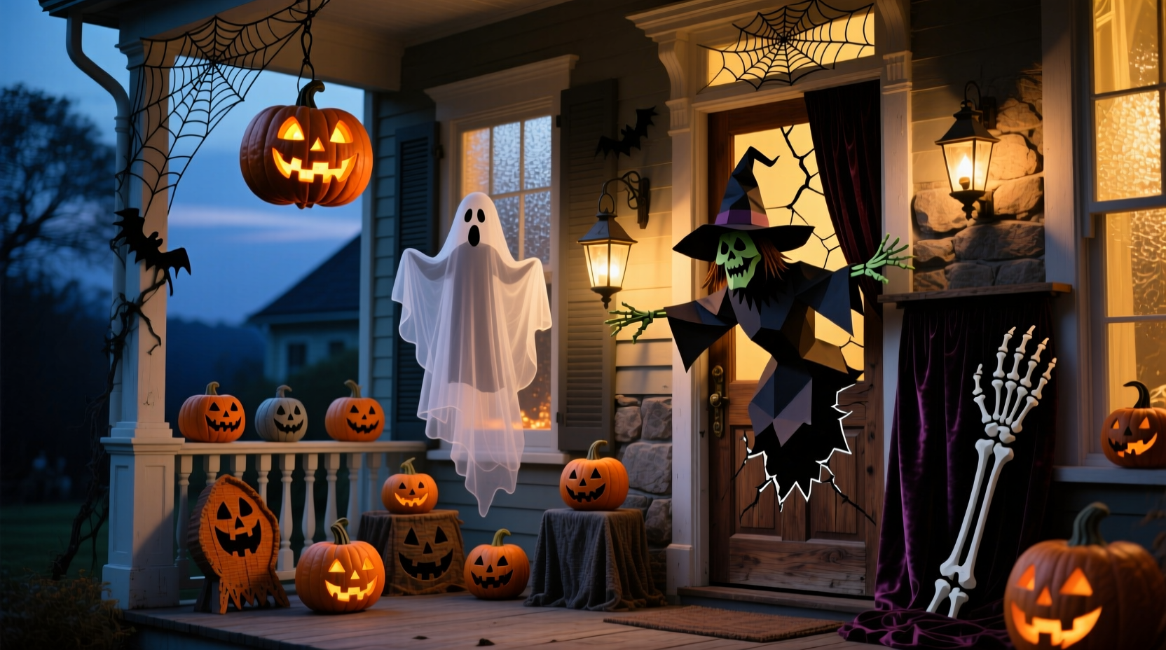 13 Spook-tacular DIY Halloween Decorations