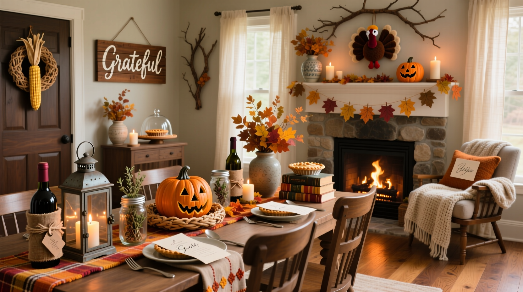 15 Thanksgiving DIY Décor Ideas: Cozy for a Festive Home