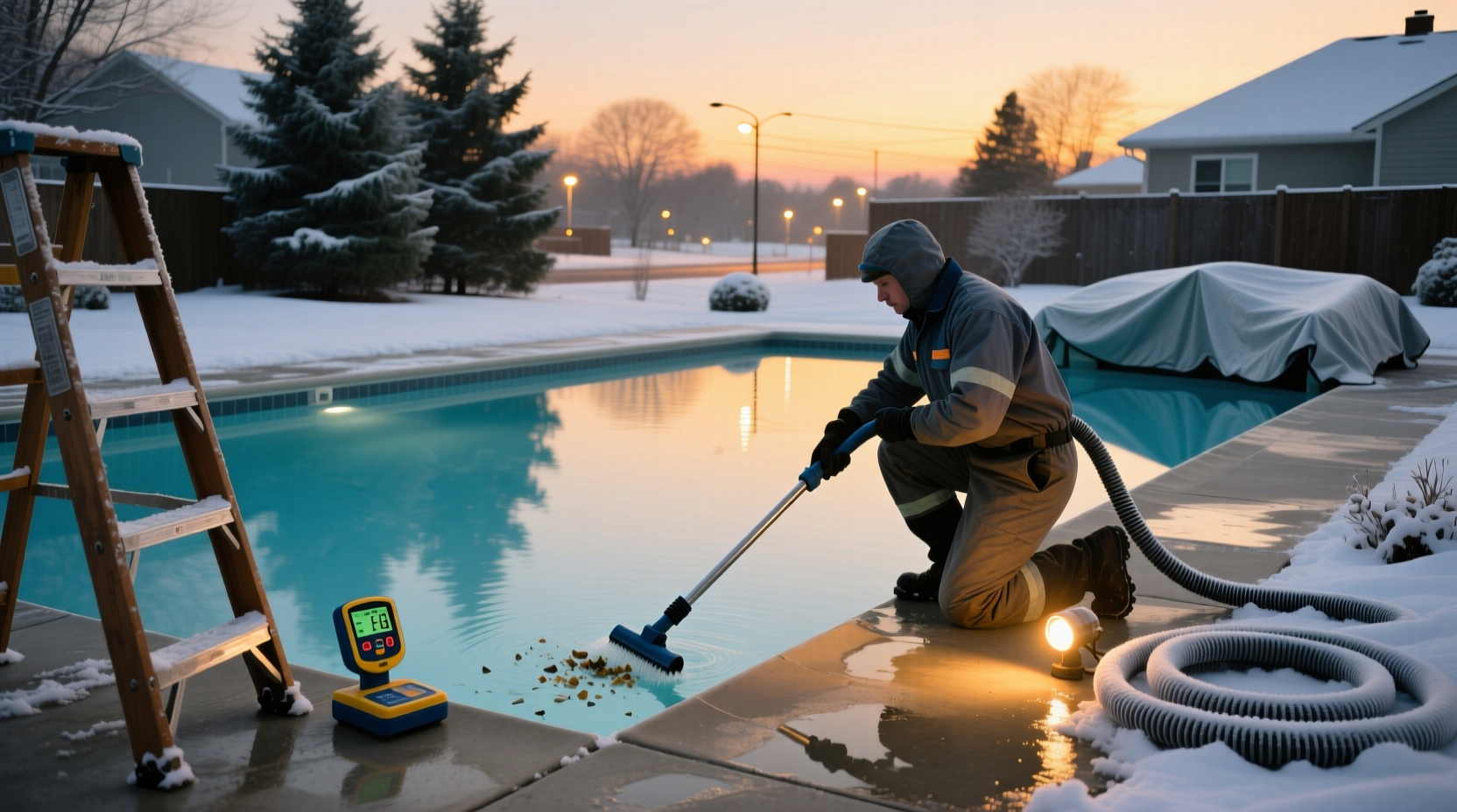 5 Winter Pool Maintenance Tips for a Sparkling Clean Pool