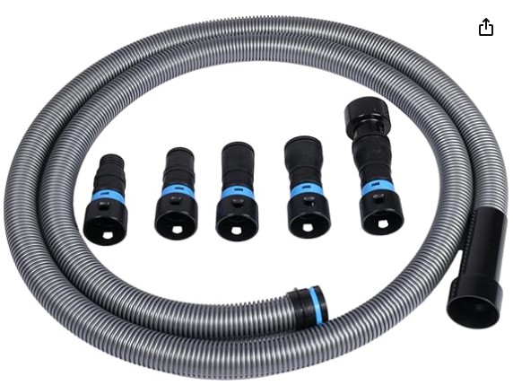 5 Best Professional-Grade Crevice Tools and Micro-Detailing Kits 5 Cen-Tec Systems 94698 Quick Click 10 Ft. Hose for Home and Shop Vacuums with Expanded Multi-Brand Power Tool Adapter Set for Dust Collection