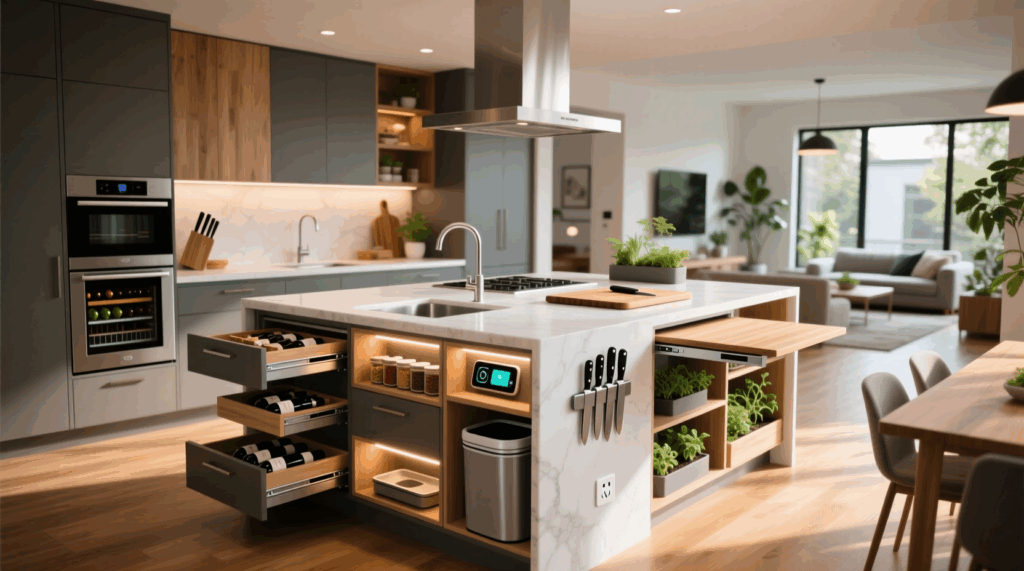 Picture of 16 Functional Kitchen Island Decor Ideas for Small Spaces