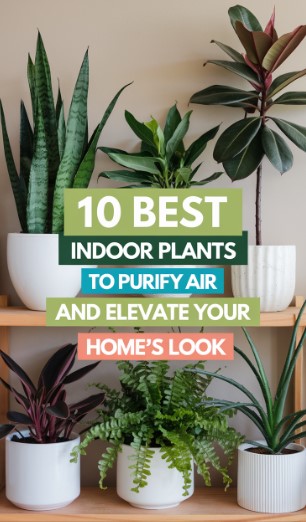 10 Best Indoor Plants to Purify Air and Elevate Your Home’s Look