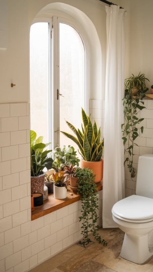14 Best Plants to Brighten Your Bathroom + Fresh Style Tips