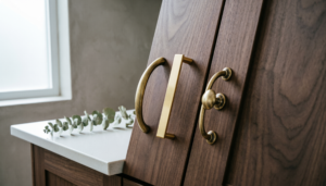 HOME 2 Best Brass and Gold Hardware to Elevate Generic Cabinets