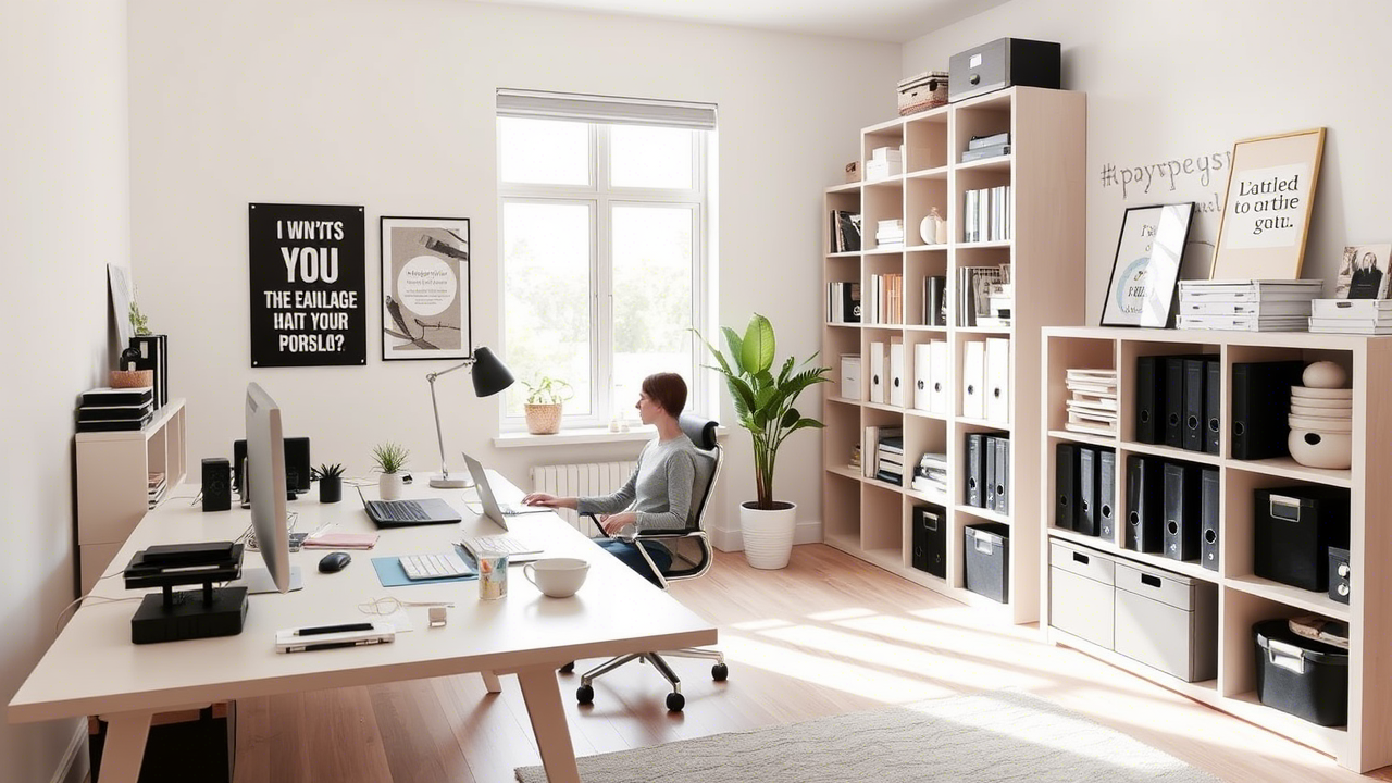 Get Organized Simple Tips for a More Productive Home Office