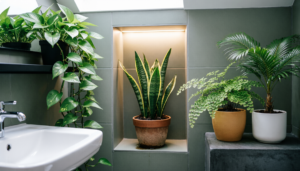 HOME 3 Low-Light Plants: The best species for windowless bathrooms