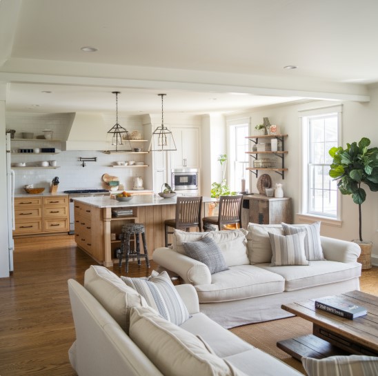 Style Your Open-Concept Living Room & Kitchen with Ease (10 Ways)