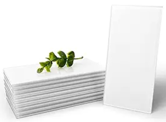 Best High-End Looking Peel and Stick Backsplashes 2 Art3d 4 Sq Ft Glass Backsplash Tiles, 32-Piece Glass Peel and Stick for Kitchen or Bathroom, 3" x 6" Subway White Backsplash Tiles