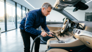 HOME 2 Removing New Car Smell-Why steaming removes chemical off-gassing