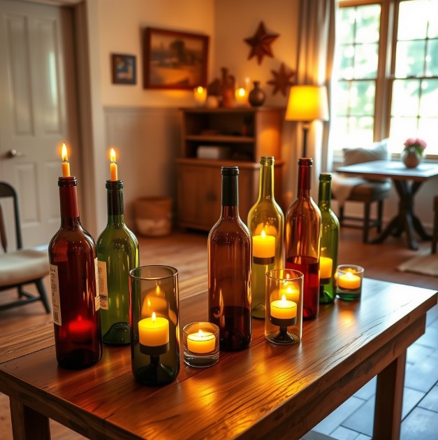 13 DIY Candle Holders: Create with Recycled Materials Easily