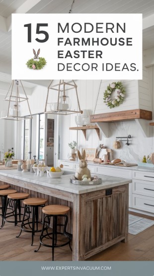 15 Modern Farmhouse Easter Decor Ideas