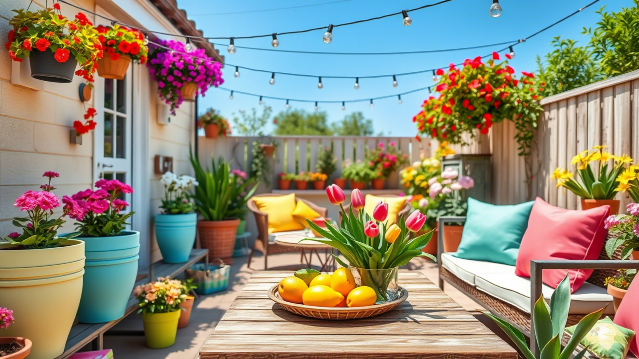 21 Spring Patio Decor Ideas for a Stylish Outdoor Space