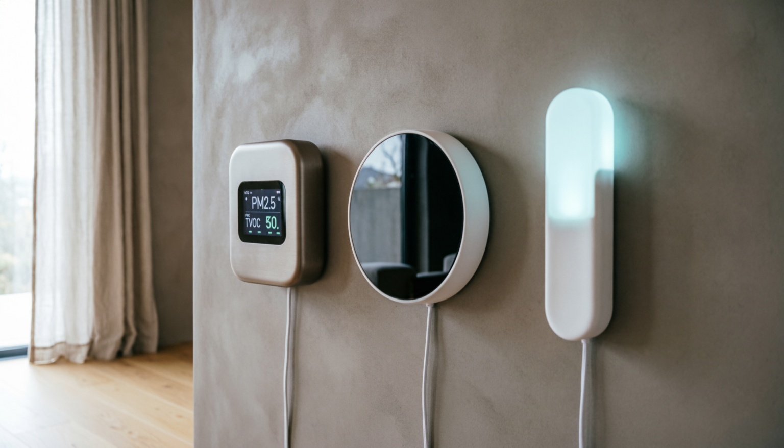 Best Wall-Mounted IAQ Monitors with VOC Sensors