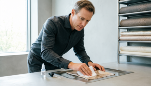 HOME 5 The Spot-Test Protocol Preventing water-spotting on expensive fabrics