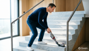 HOME 2 Preventing Back Strain While Vacuuming Stairs