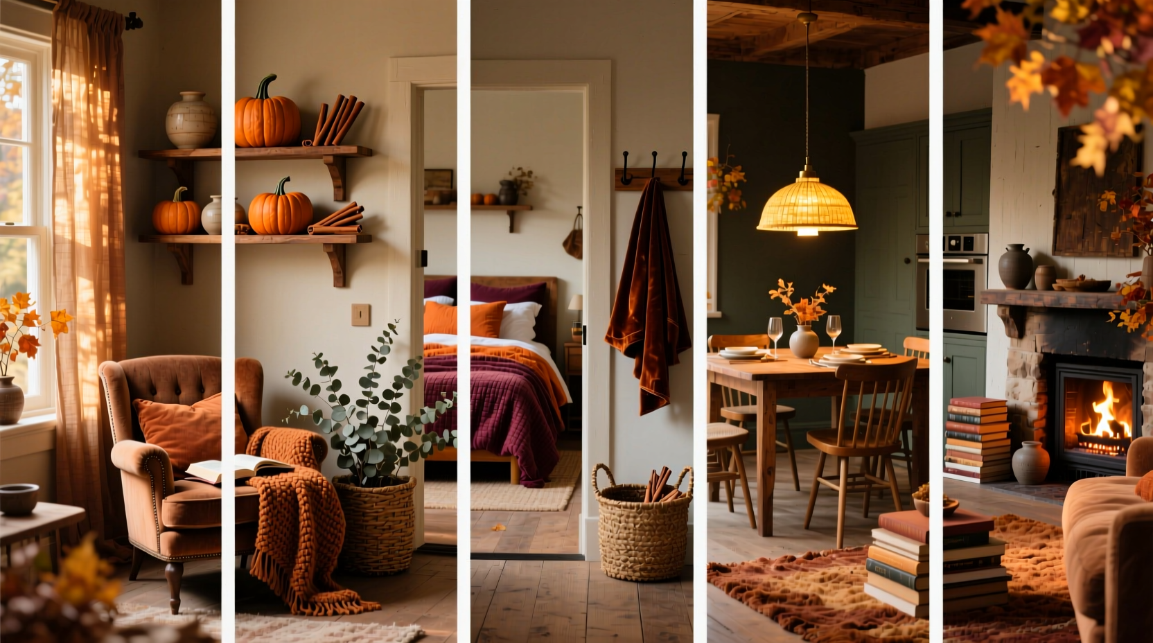 13 Fall Home Tips with Warm Colors for Cozy Charm