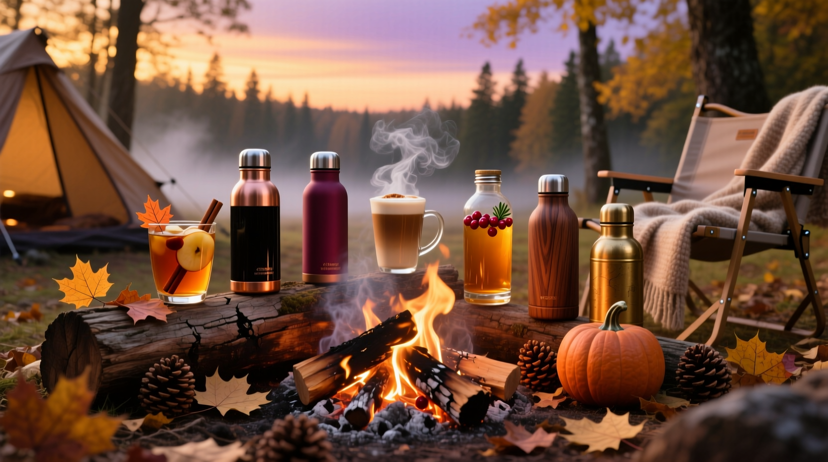7 Vacuum Flasks: Warm Drinks for Cozy Fall Camping