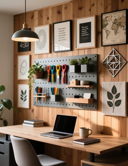 15 Home Office Wall Art Ideas for a Productive, Stylish Space