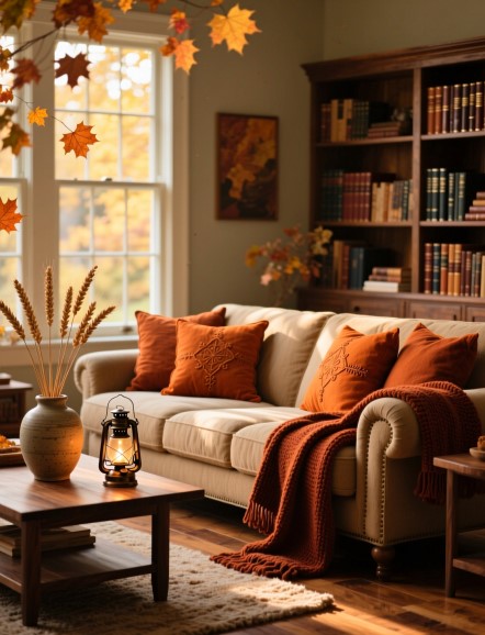 13 Fall Home Tips with Warm Colors for Cozy Charm