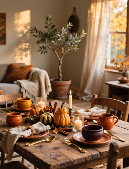 13 Fall Home Tips with Warm Colors for Cozy Charm