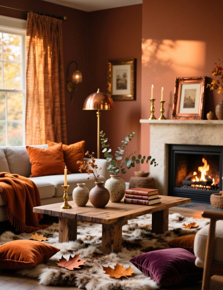 13 Fall Home Tips with Warm Colors for Cozy Charm