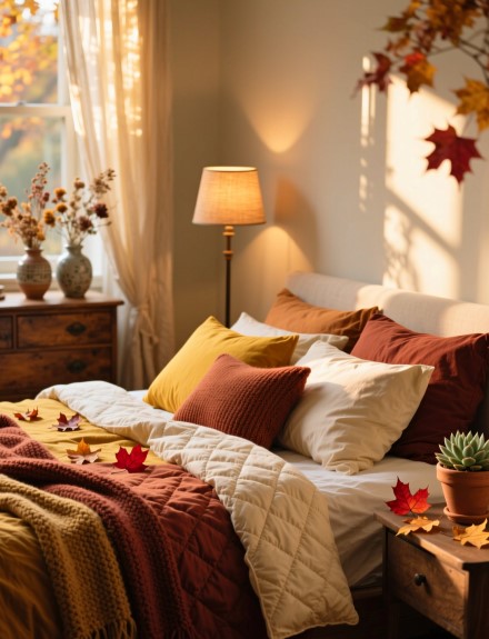 13 Fall Home Tips with Warm Colors for Cozy Charm
