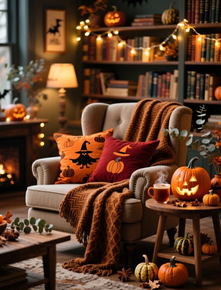 15 Budget Halloween Decorating Ideas with Cozy Appeal