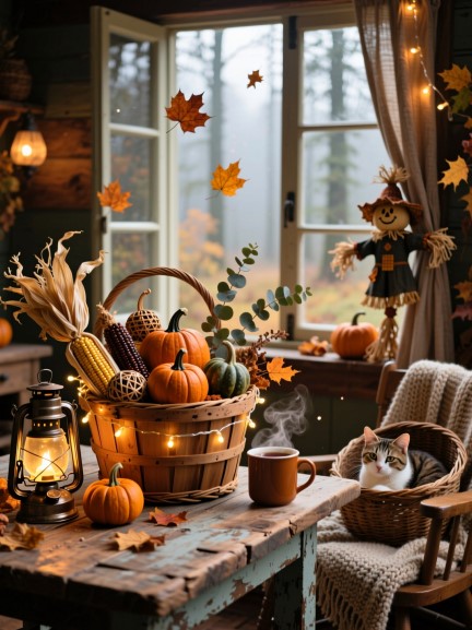 15 Budget Halloween Decorating Ideas with Cozy Appeal