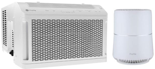Best Window-Mounted Air Purifiers for "Pollen Season" Protection 7 GE Profile ClearView Inverter Window Air Conditioner 12,200 BTU, Inverter Technology, Ultra Quiet for Large Rooms + GE Profile Air Purifier | Removes Allergens, Odors & Other Impurities Bundle