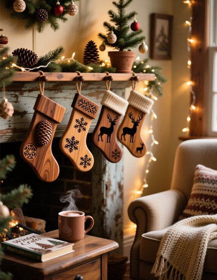 Christmas Wood Craft: 11 Cozy DIY Decor Ideas