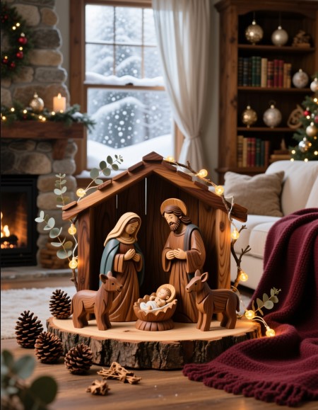 Christmas Wood Craft: 11 Cozy DIY Decor Ideas