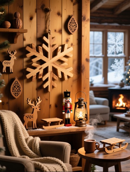 Christmas Wood Craft: 11 Cozy DIY Decor Ideas