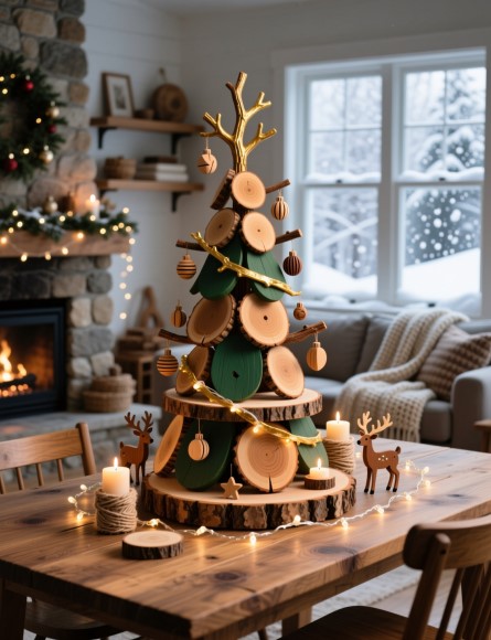 Christmas Wood Craft: 11 Cozy DIY Decor Ideas