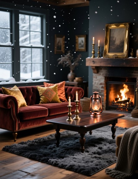 13 Deep Winter Color Palette Decor: Cozy Mood Tips