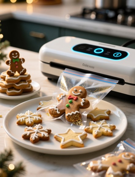 Vacuum Seal Christmas Cookies for Fresh Gifts (9 Ways)